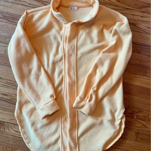 Yellow Terry Cloth Shirt